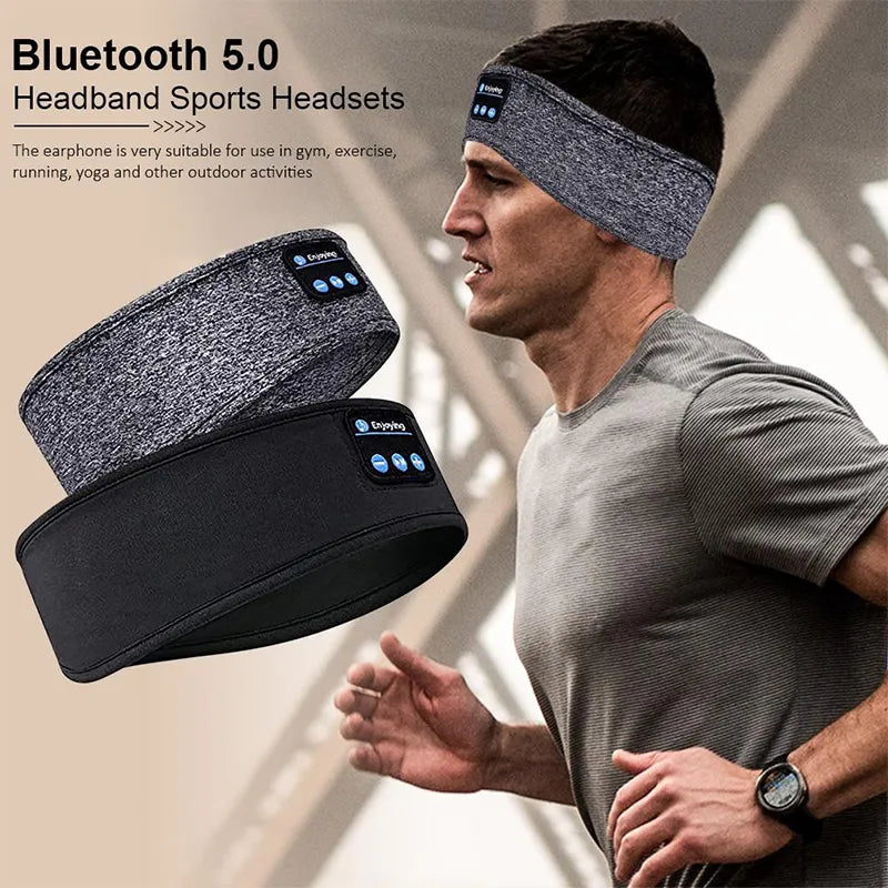 Căști cu bandă elastică sport fără fir Bluetooth